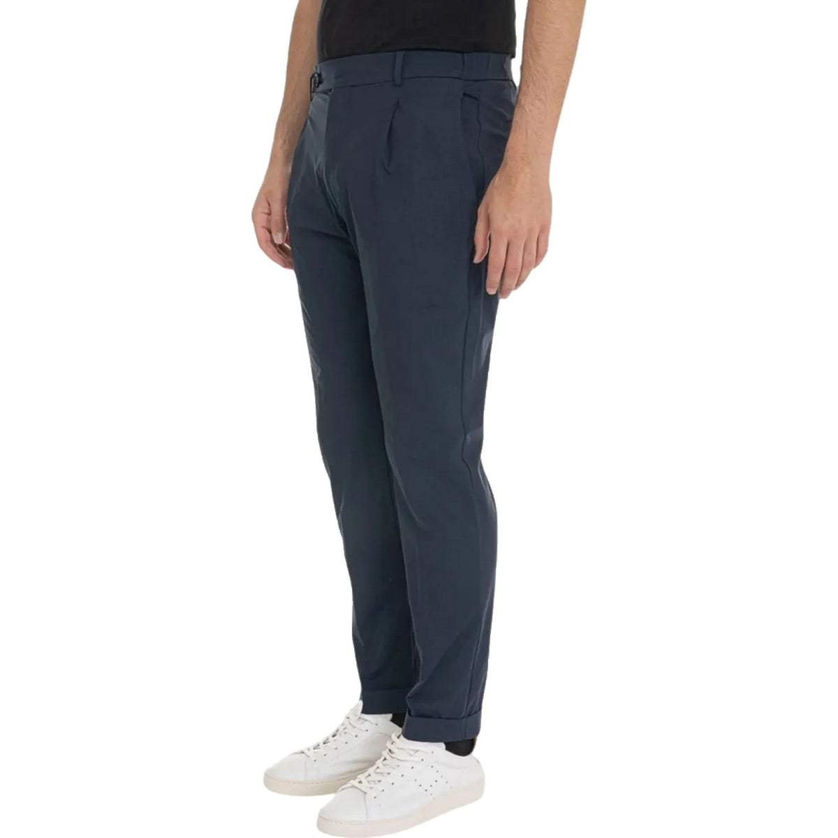 Pantaloni Uomo Berwich - Pantalone morello elix - Blu-Gianni Foti