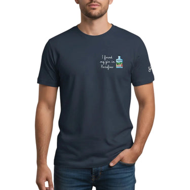 T-shirt Uomo Mc2 Saint Barth - T-Shirt With Embroidery - Blu