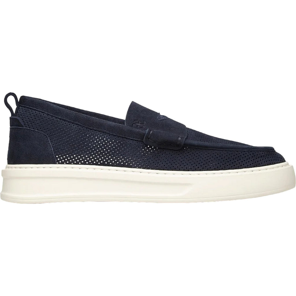 Sneaker Uomo Fabi - Scarpa Uomo Camoscione - Blu-Gianni Foti