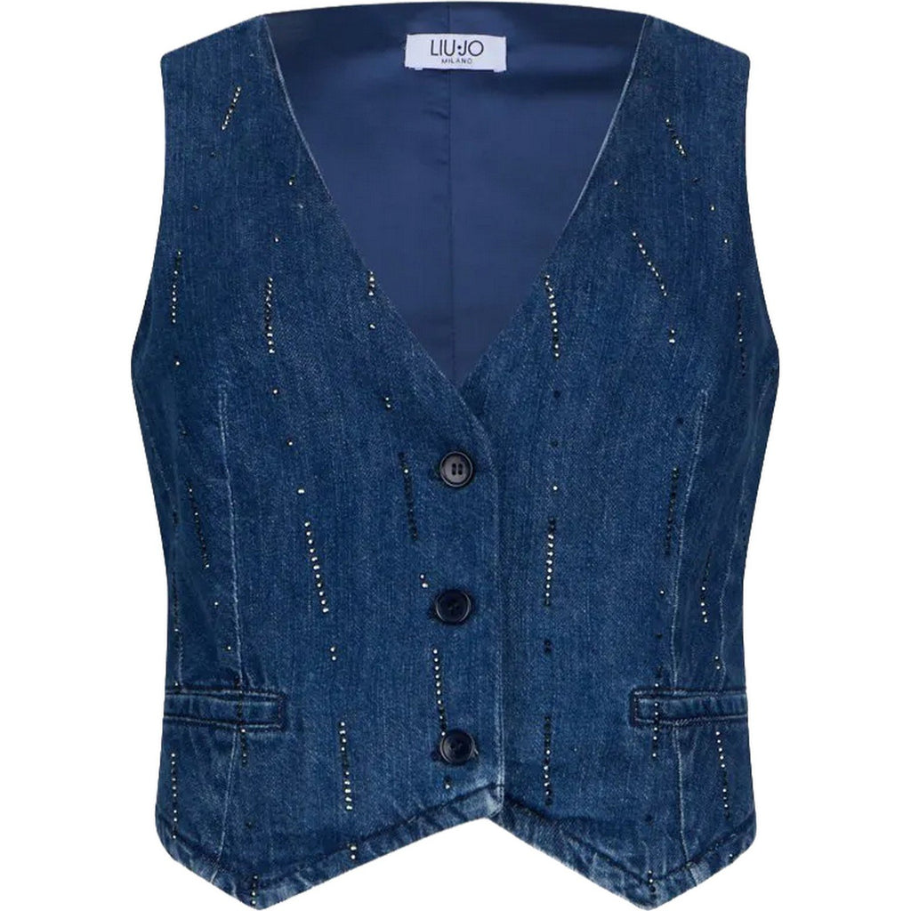 Gilet Donna Liu Jo - Gilet - Blu-Gianni Foti