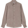 Camicie casual Uomo Mc2 Saint Barth - Shirt With Internal Facings - Marrone