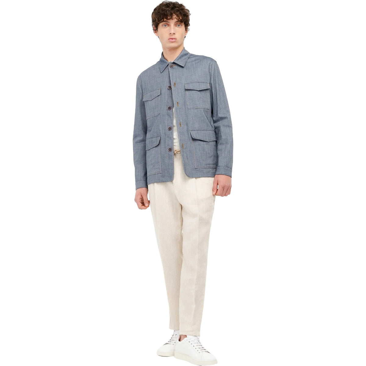 Pantaloni Uomo Manuel Ritz - Pantalone - Beige-Gianni Foti