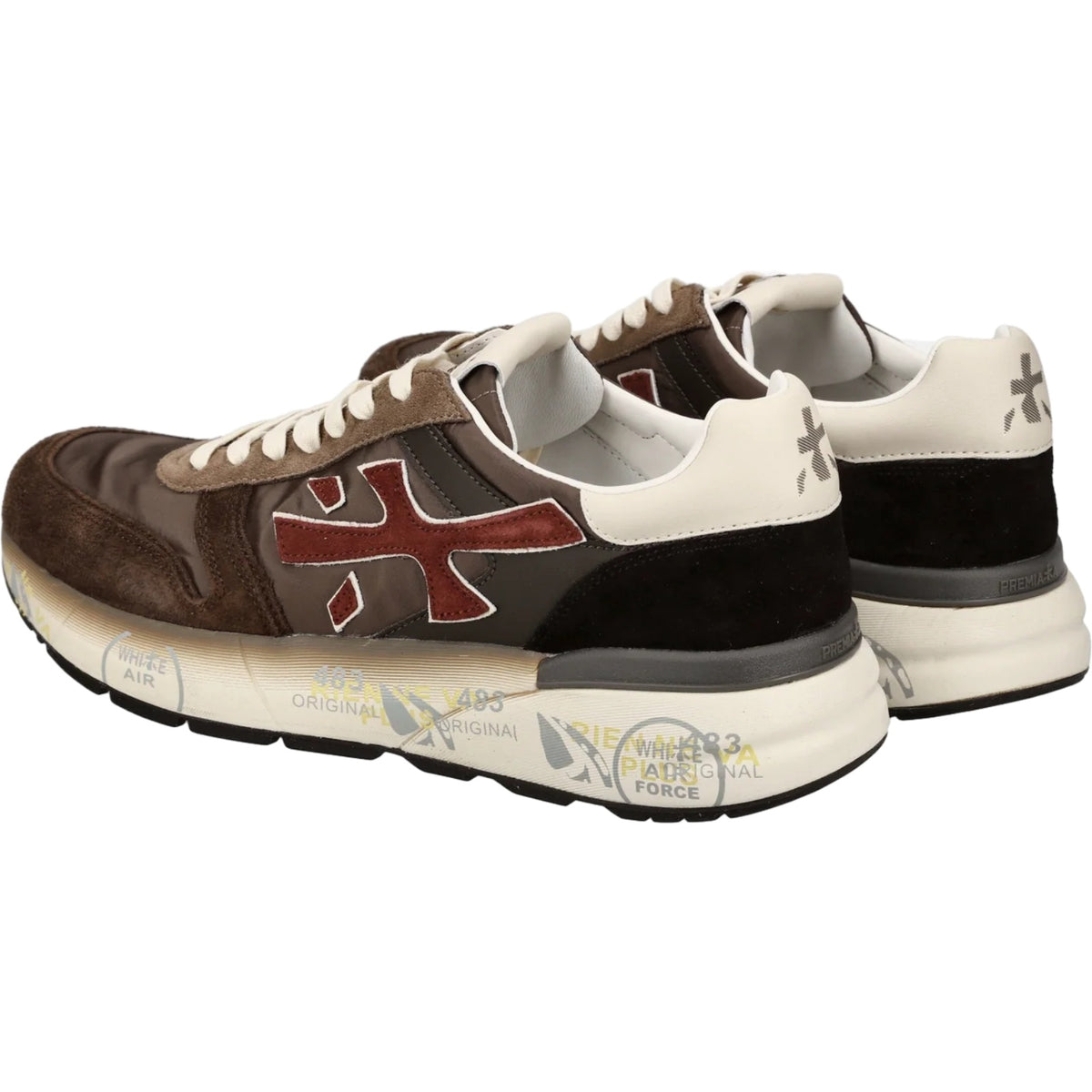 Sneaker Uomo Premiata - Mick - Marrone-Gianni Foti