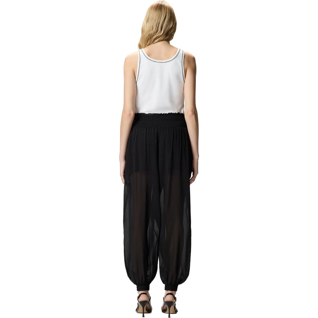 Canotte e top Donna Pinko - Bitetto Canotta Costina Logo T - Bianco