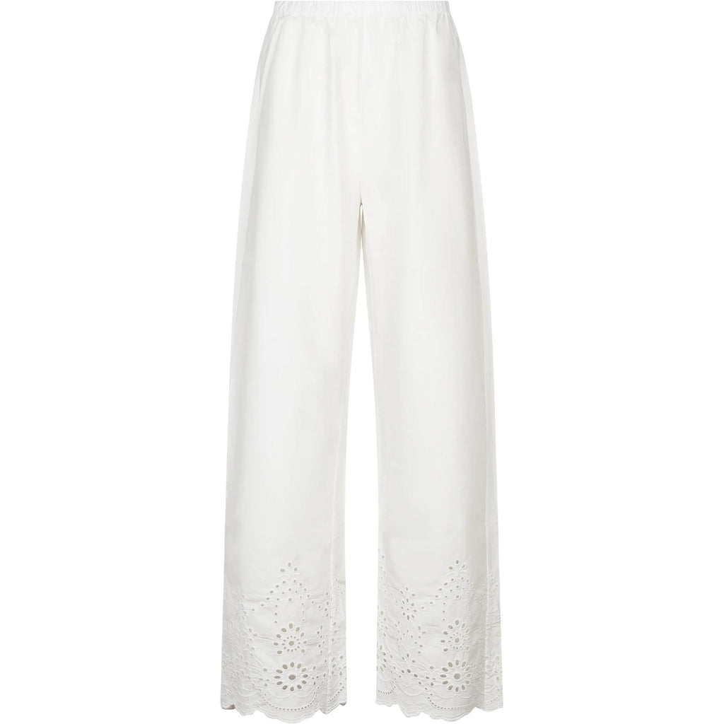 Pantaloni Donna Mc2 Saint Barth - Woman Pant Pullup - Bianco