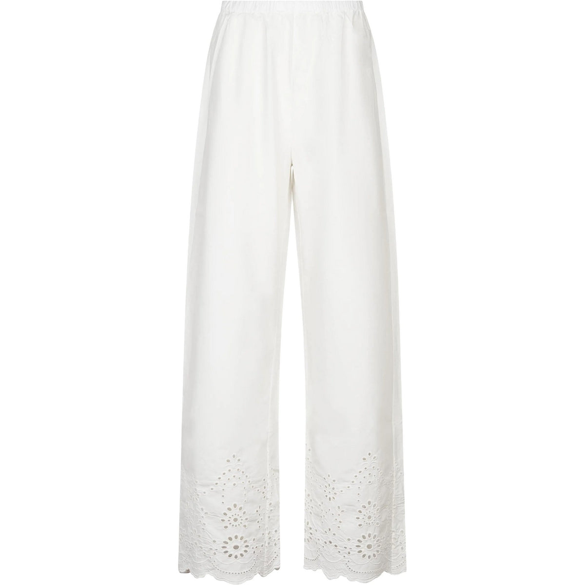 Pantaloni Donna Mc2 Saint Barth - Woman Pant Pullup - Bianco