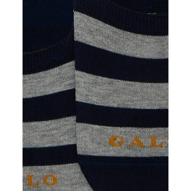 Calzini Unisex Gallo - Unisex Soletta Co/Ea Leggero Riga Bi - Blu