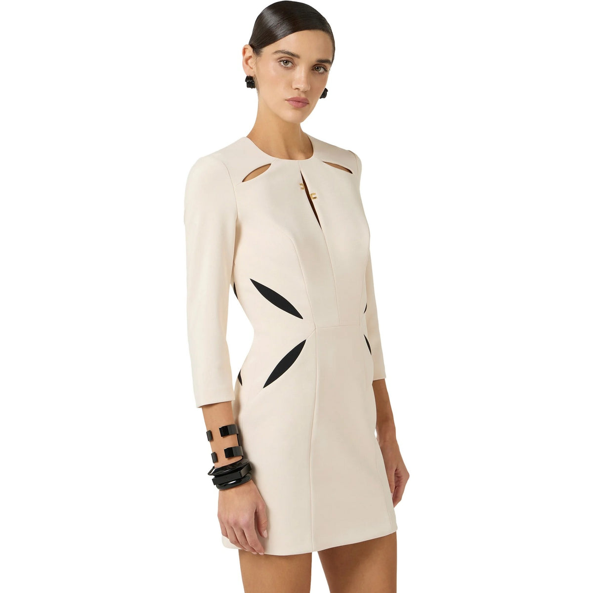 Vestiti da sera e cerimonia Donna Elisabetta Franchi - Abito - Bianco
