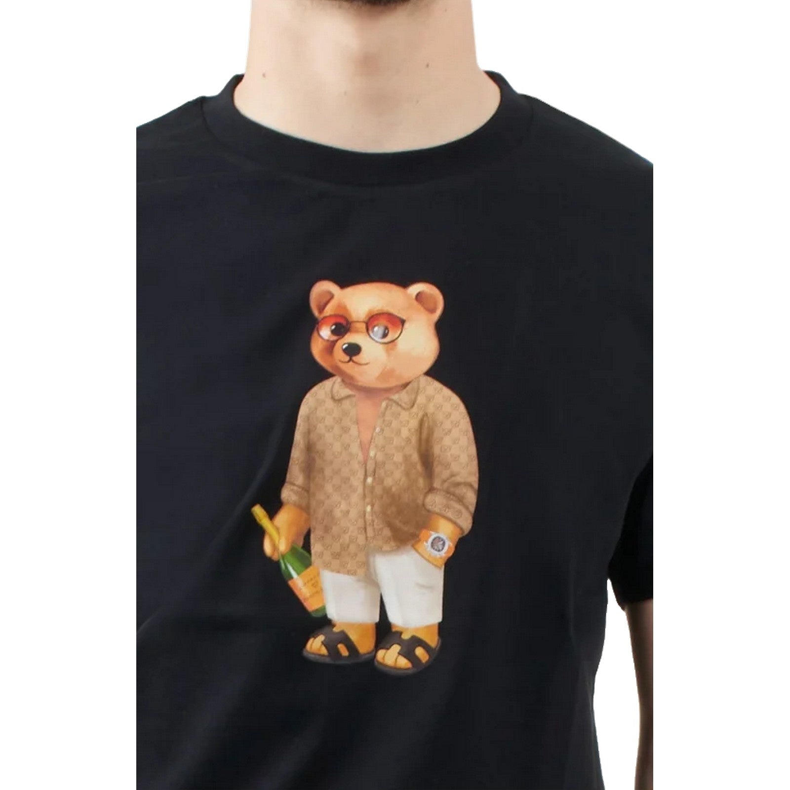 T-shirt Uomo Baron Filou - Filou 118 T-Shirt Backprint Box - Nero