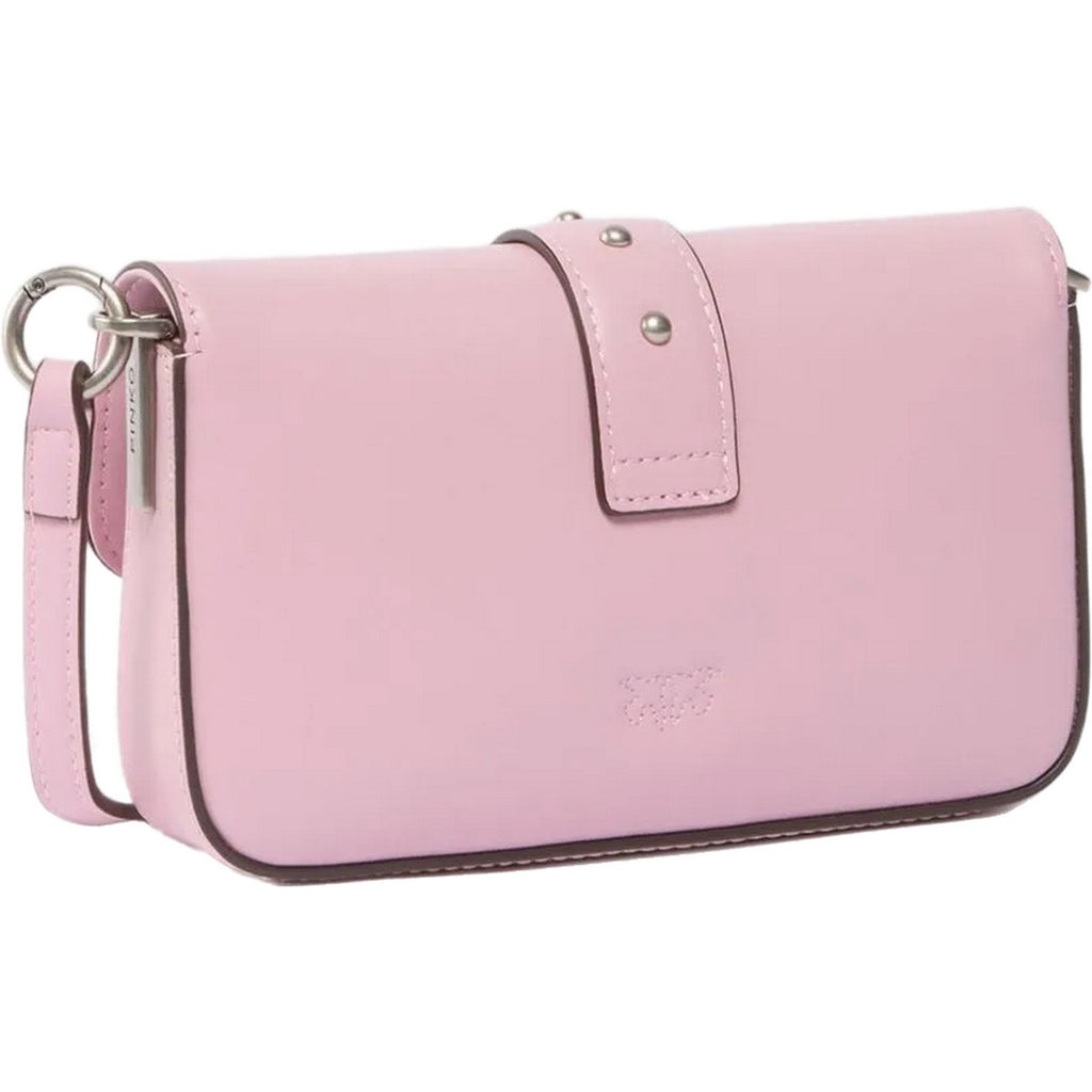 Borse a spalla Donna Pinko - Love One Slouchy Baby Vitello - Rosa