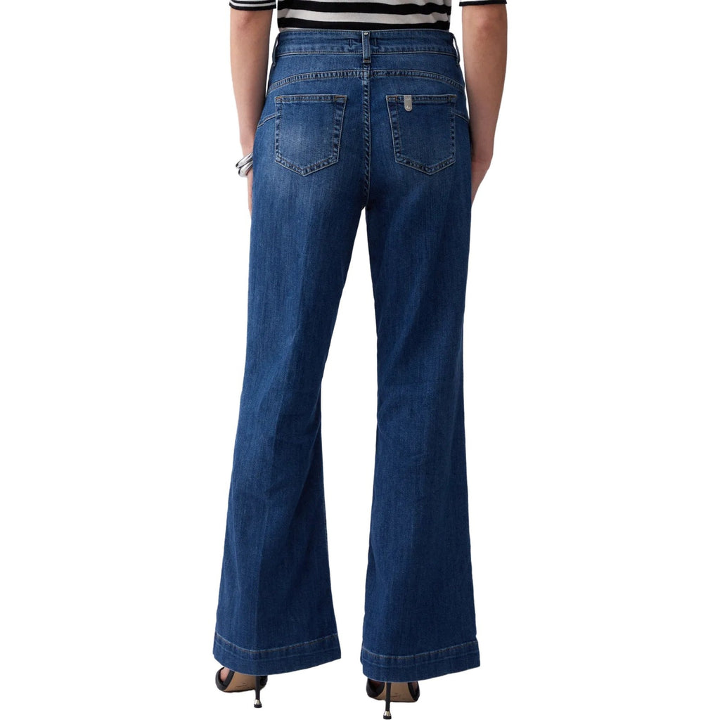 Pantaloni Donna Liu Jo - Pantalone denim - Blu-Gianni Foti