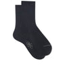 Calze Uomo Gallo - Calza corta in cotone - Nero-Gianni Foti