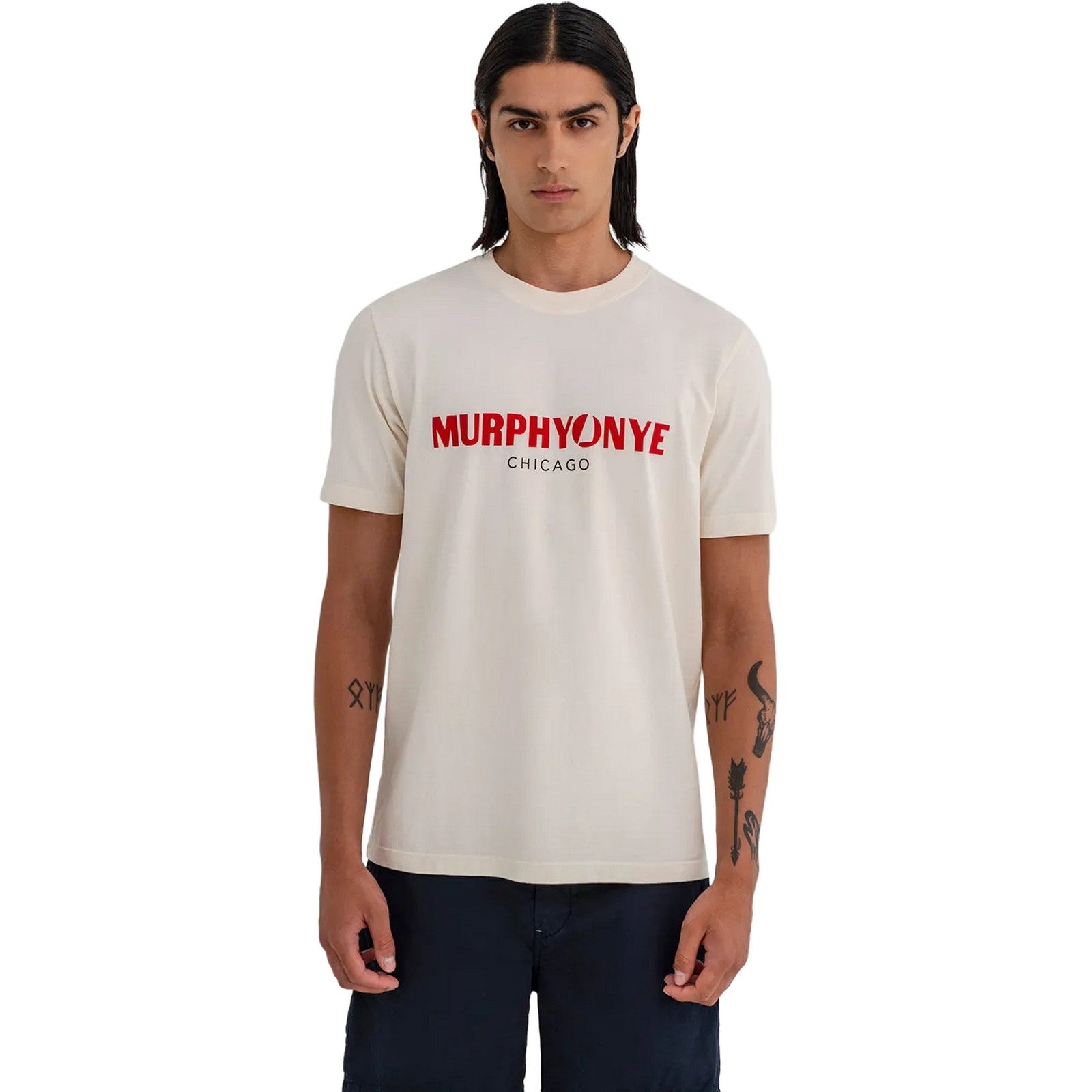 T-shirt Uomo Murphy&Nye - Tug T-Shirt - Bianco di Murphy&Nye su Gianni Foti