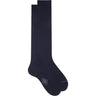 Calze Uomo Gallo - Calza uomo lunga in cotone - Blu-Gianni Foti