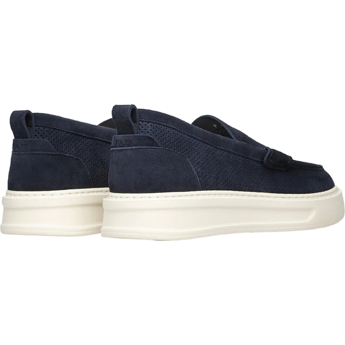 Sneaker Uomo Fabi - Scarpa Uomo Camoscione - Blu-Gianni Foti