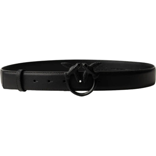 Cinture Donna Pinko - Love Berry H3 Belt Vit.seta Bl - Nero