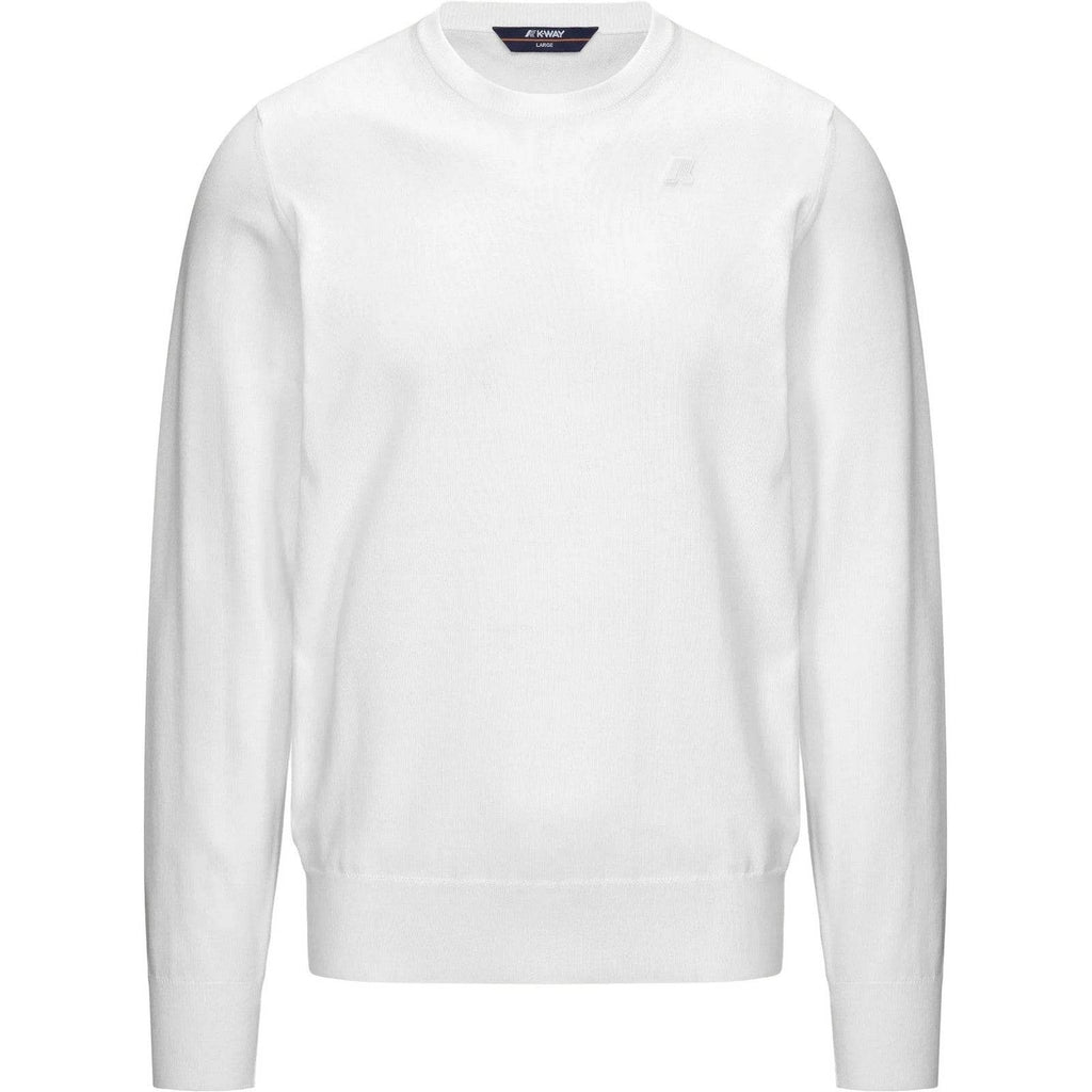 Maglioni Uomo K-Way - Sebastien Cotton Ps - Bianco-Gianni Foti
