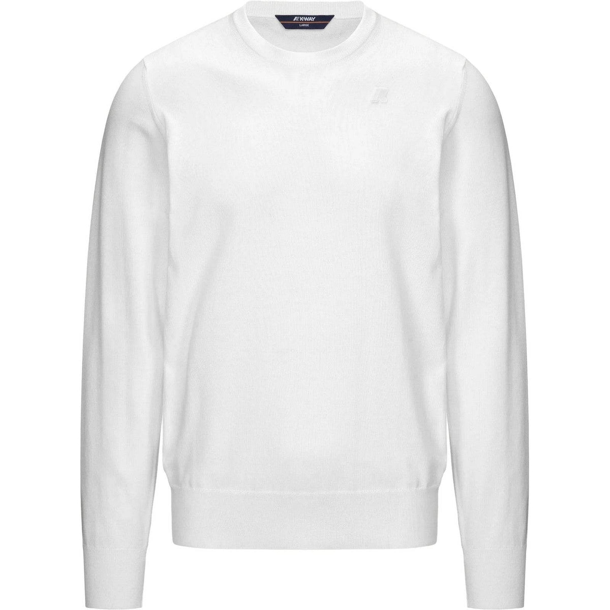 Maglioni Uomo K-Way - Sebastien Cotton Ps - Bianco-Gianni Foti